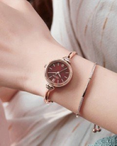 샤이닝 화이트 손목시계 (21WJA1293)