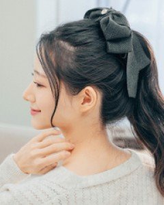 헤링본 바나나 집게핀 (21H431)