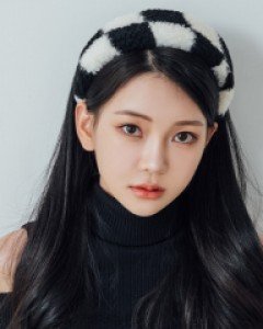 체크복실 핸드메이드 볼륨 헤어밴드 (22HB008)
