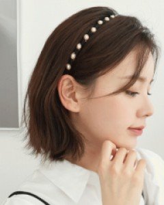 오쥬 보석진주 헤어밴드 (22HB017)