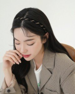 트위스팅 슬림 헤어밴드 (22HB023)