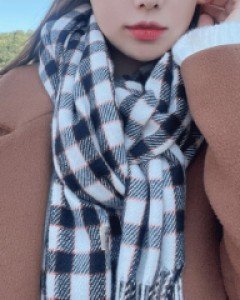 허거블 캐시 머플러 목도리 (22T074)