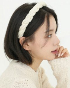 꽈배기 니트 헤어밴드 (22HB081)