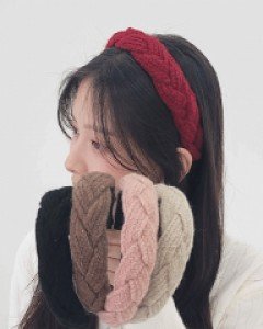 타르트 니트 헤어밴드 (23HB001)