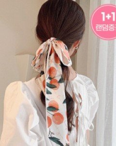 [1+1] 트윌리 헤어타이 35종 스카프 (23H098AB)