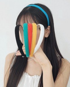 리넨 필링 헤어밴드 (23HB015)