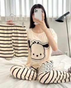 [3피스] 꿀귀 캐릭터 파자마 잠옷 홈웨어 (23T178)