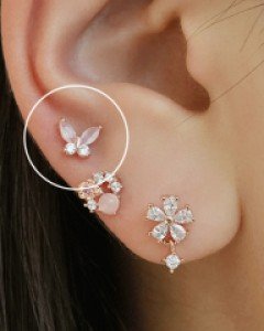 로라 나비 피어싱 (23P051)