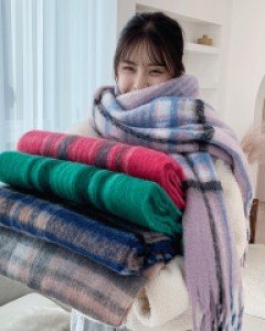 [1+1할인] 핑키 아이브 목도리 머플러 (23M006)