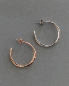 zea twist ring earrings