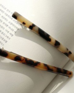 leopard hairpin