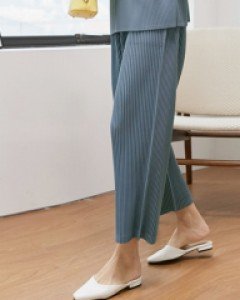Verotti pleated banding trousers