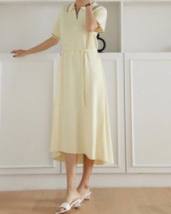 gelind collar strap dress