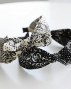 Paisley Ribbon Headband