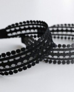 meled lace headband