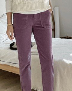 corduroy brushed jogger trousers