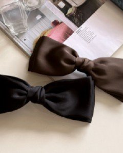 big ribbon hairpin