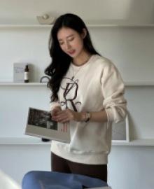 R Embroidery Sweatshirt JT07018