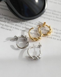 twist ring earrings