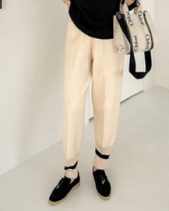 shibori jogger knit trousers