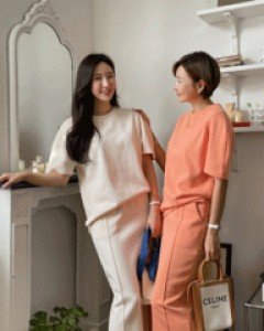 Ari pintuck H-line skirt