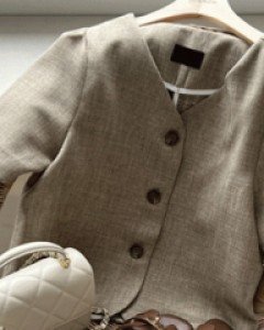 Cand Puff Crop Jacket
