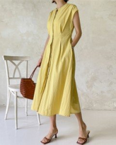 Raining A-line dress
