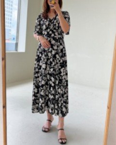Clara wrap dress