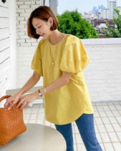 May balloon blouse