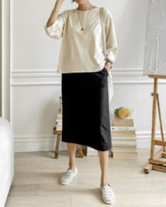 Jenny Pocket Banding Skirt