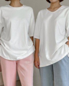 Dayon Peach Raised Tee