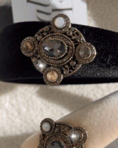 brodine velvet headband