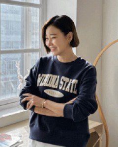 Winona layered sweatshirt