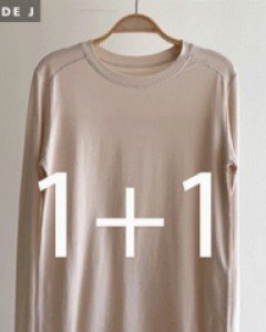 [1+1][MADE] Soft Modal Basic Tee