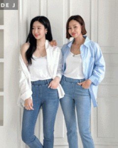 [MADE] Signature denim straight banding pants 23SS