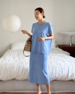 Deloire knit skirt