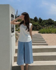 [MADE] Easy Tension Sleeveless Blouse
