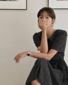 Sailor frill pattern dress