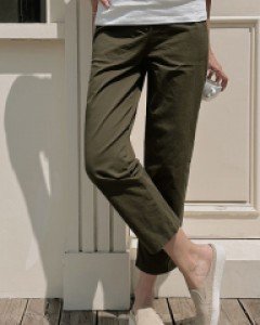 Mondrin semi-exhaust banding pants