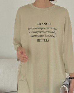 seed lettering round tee