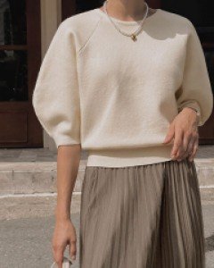 Roblin balloon sleeve knit