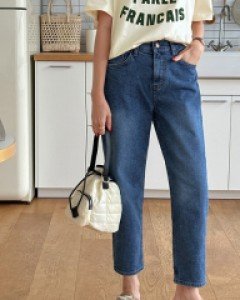 donut baggy denim pants