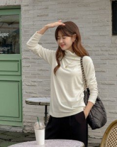 [1+1][MADE] Soft brushed polar tee