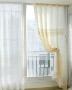 끌레르 미스트 레이스커튼