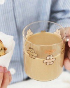 커뮤니티 글라스 머그 (내열)