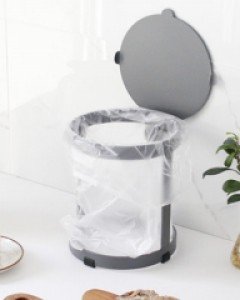 디로스 철제 1회용 비닐 휴지통