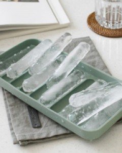 아마란스 실리콘 아이스트레이 (긴얼음틀_라운드) - 텀블러용 얼음