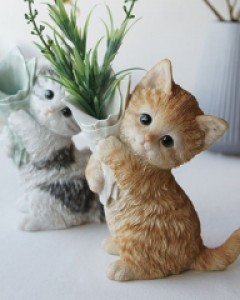 카렐 장식 인형 (리얼 캣)