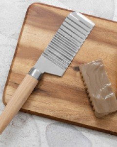 도토리묵 물결칼