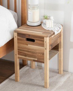 베네 커버형 우드 협탁